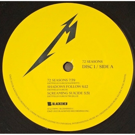 Metallica - 72 Seasons (0602455012401) виниловая пластинка - фото 4