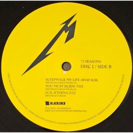 Metallica - 72 Seasons (0602455012401) виниловая пластинка - фото 5