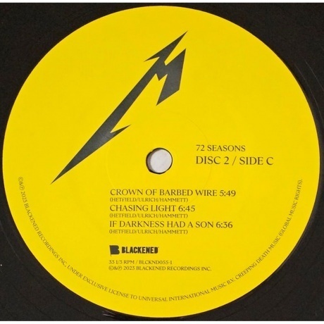 Metallica - 72 Seasons (0602455012401) виниловая пластинка - фото 6