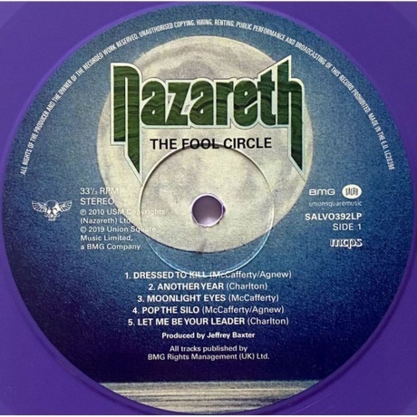 Nazareth - The Fool Circle (Purple) (4050538491906) виниловая пластинка - фото 3