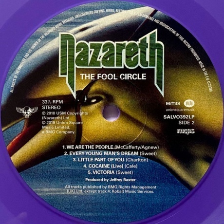 Nazareth - The Fool Circle (Purple) (4050538491906) виниловая пластинка - фото 4