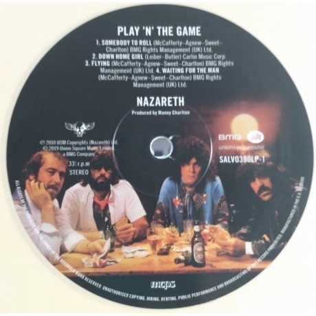 Nazareth - Play 'N' The Game (coloured) (4050538474466) виниловая пластинка - фото 4