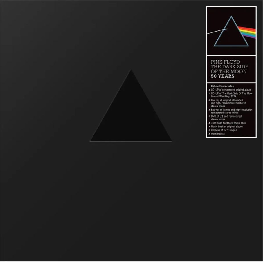 Виниловая пластинка Pink Floyd, The Dark Side Of The Moon (Box) (0190296203671) pink floyd dark side of the moon live at wembley 1974 180 gramm lp спрей для очистки lp с микрофиброй 250мл набор