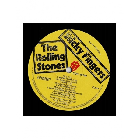 Виниловая пластинка Rolling Stones, The, Sticky Fingers (Half Speed) (060250877314) - фото 8
