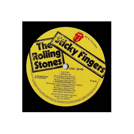 Виниловая пластинка Rolling Stones, The, Sticky Fingers (Half Speed) (060250877314) - фото 2