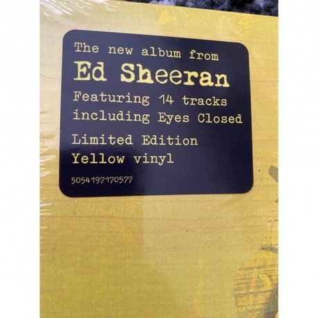 Ed Sheeran - (Subtract) (coloured) (5054197170577) виниловая пластинка - фото 9