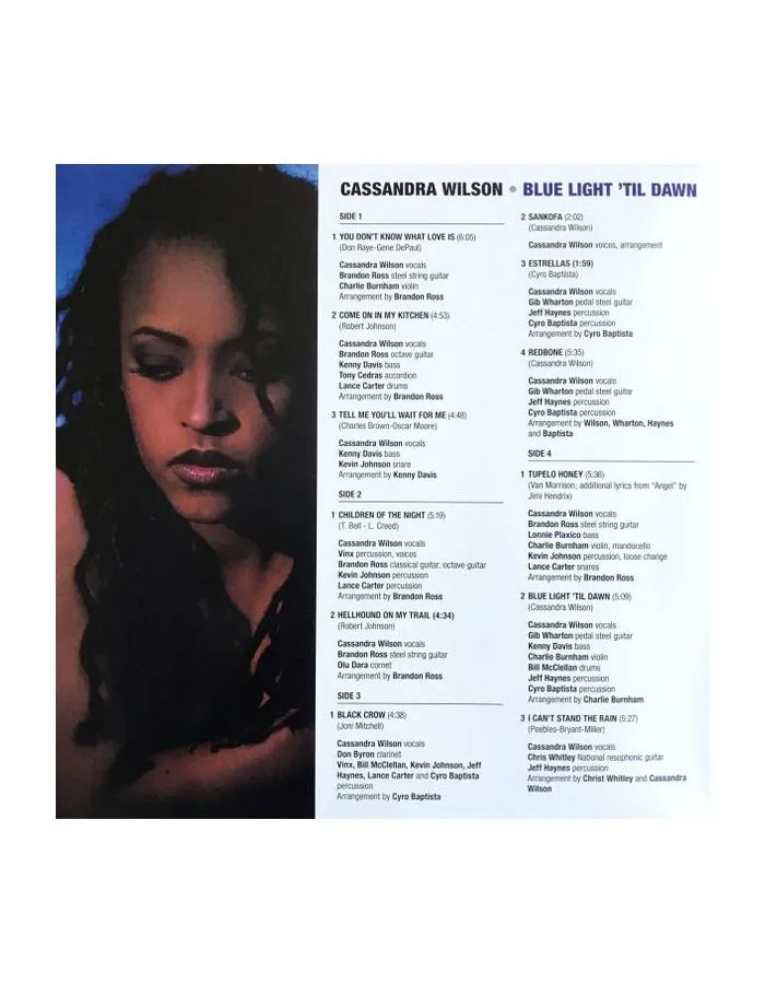 Виниловая пластинка Wilson, Cassandra, Blue Light 'Til Dawn (0602438761906) - фото 2