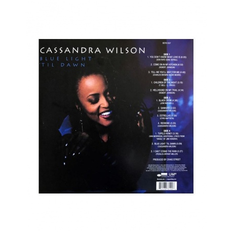 Виниловая пластинка Wilson, Cassandra, Blue Light 'Til Dawn (0602438761906) - фото 4