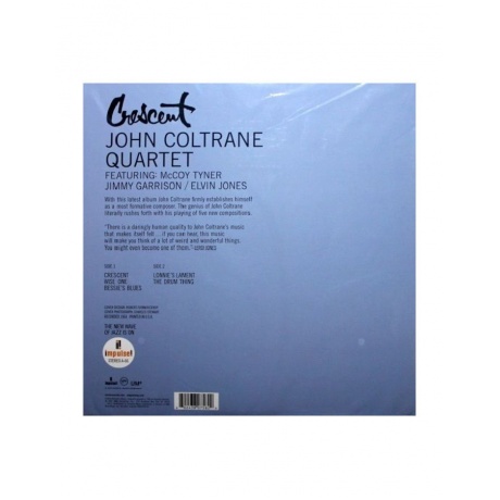 0602438075829, Виниловая пластинка Coltrane, John, Crescent (Acoustic Sounds) - фото 3