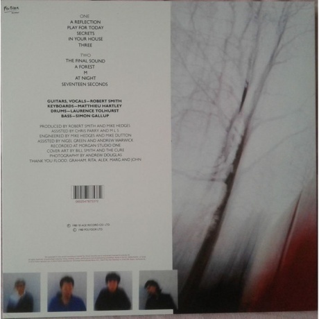 The Cure - Seventeen Seconds (0602547875372) виниловая пластинка - фото 2