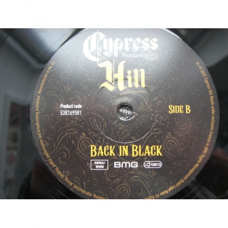 Cypress Hill - Back In Black (4050538769586) виниловая пластинка - фото 7