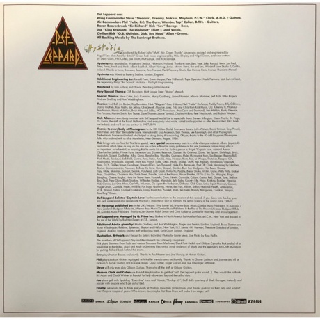 Def Leppard - Hysteria (0602557560923) виниловая пластинка - фото 5