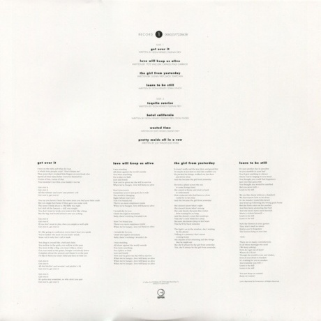 Eagles - Hell Freezes Over (0602577189852) виниловая пластинка - фото 7