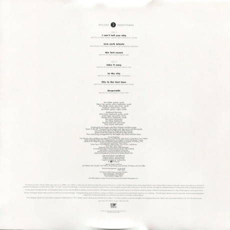 Eagles - Hell Freezes Over (0602577189852) виниловая пластинка - фото 9