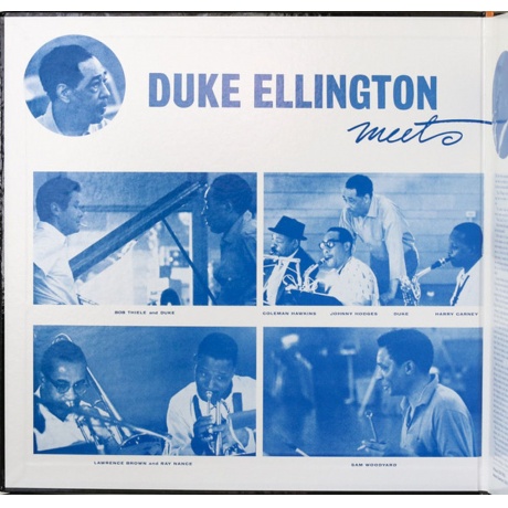 0602438075959, Виниловая пластинка Ellington, Duke, Meets Coleman Hawkins (Acoustic Sounds) - фото 2