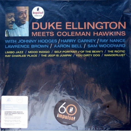 0602438075959, Виниловая пластинка Ellington, Duke, Meets Coleman Hawkins (Acoustic Sounds) - фото 9