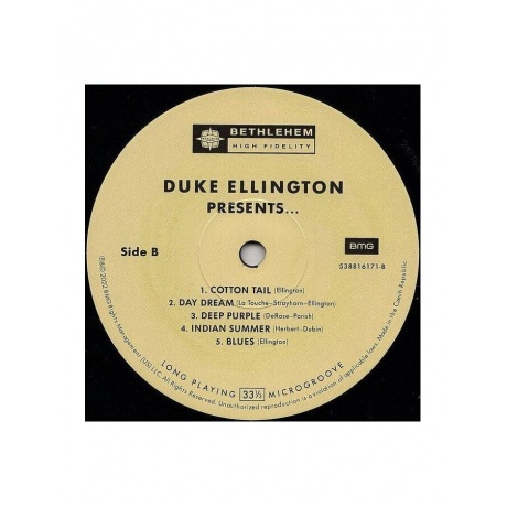 4050538816174, Виниловая пластинка Ellington, Duke, Presents… - фото 5