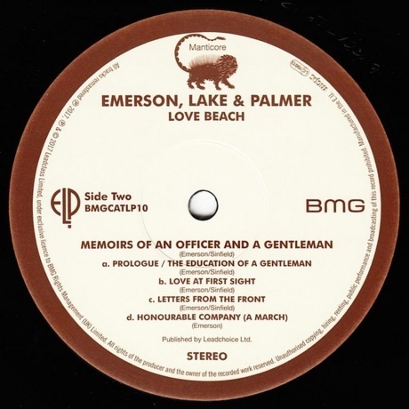 Emerson Lake &amp; Palmer - Love Beach (4050538180534) виниловая пластинка - фото 4