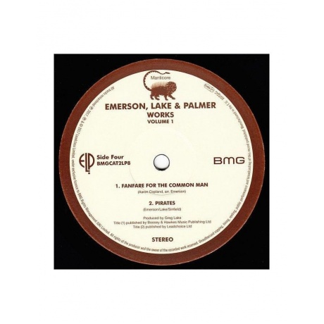 4050538180411, Виниловая пластинка Emerson, Lake &amp; Palmer, Works Vol.1 - фото 5