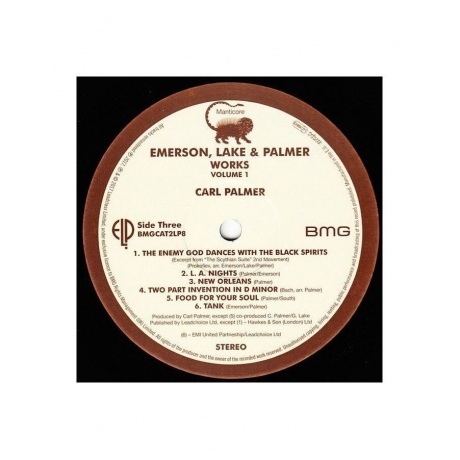 4050538180411, Виниловая пластинка Emerson, Lake &amp; Palmer, Works Vol.1 - фото 7