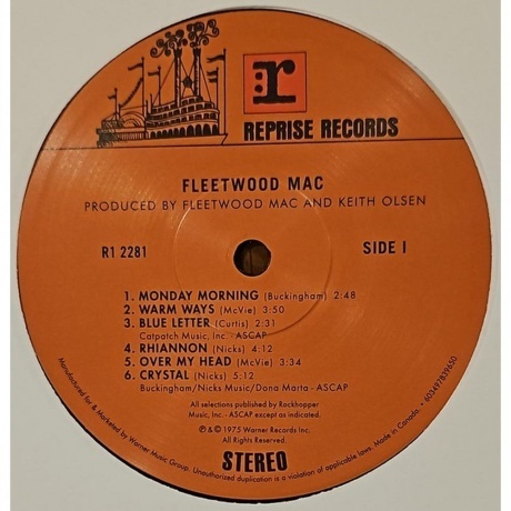 Fleetwood Mac - Fleetwood Mac (0603497839650) виниловая пластинка - фото 3