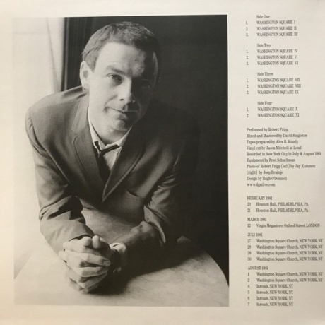 Robert Fripp - Washington Square Church (0633367606112) виниловая пластинка - фото 2