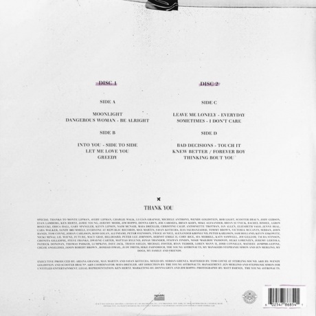 Ariana Grande - Dangerous Woman (0602547868541) виниловая пластинка - фото 4