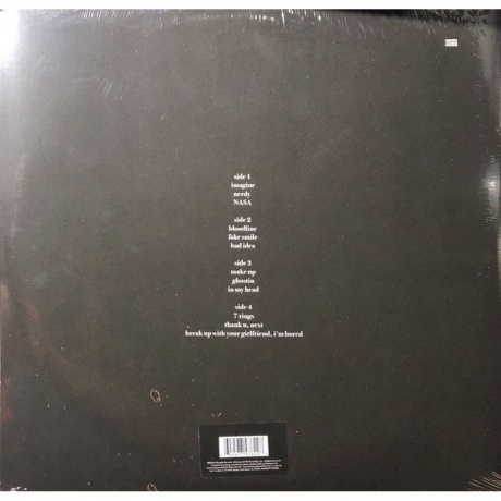 Ariana Grande - Thank U, Next (0602577476228) виниловая пластинка - фото 2