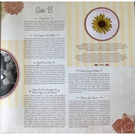 Ariana Grande - Yours Truly (0602577974496) виниловая пластинка - фото 3