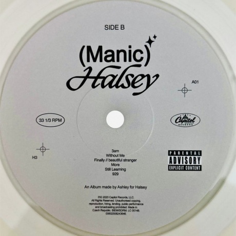 Halsey - Manic (coloured) (0602508243646) виниловая пластинка - фото 6