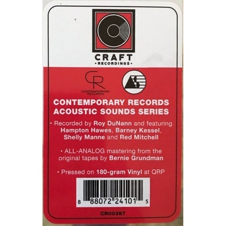 Hampton Hawes - Four! (Analogue, Acoustic Sounds) (0888072241015) виниловая пластинка - фото 6