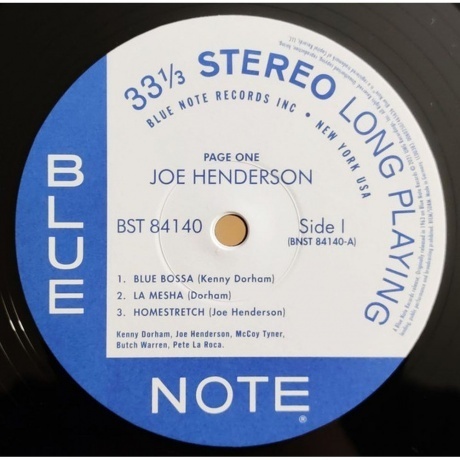 Joe Henderson - Page One (0602507465636) виниловая пластинка - фото 3