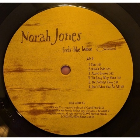 Norah Jones - Feels Like Home (0724358480016) виниловая пластинка - фото 6