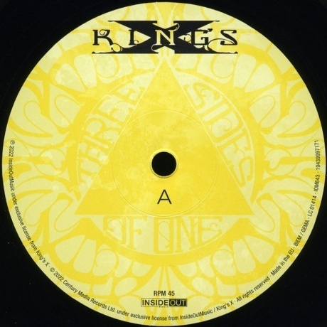 King's X - Three Sides Of One (0194399971710) виниловая пластинка - фото 5