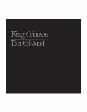 0633367910110, Виниловая пластинка King Crimson, Earthbound