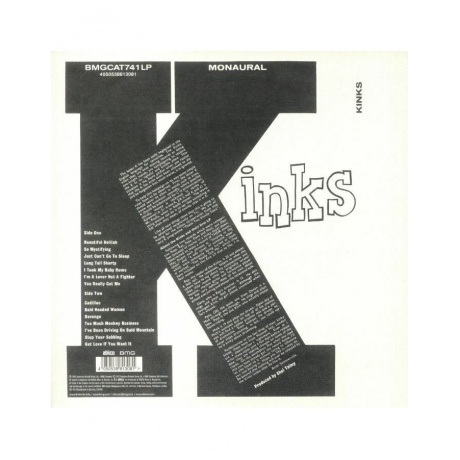 4050538813081, Виниловая пластинка Kinks, The, Kinks - фото 2