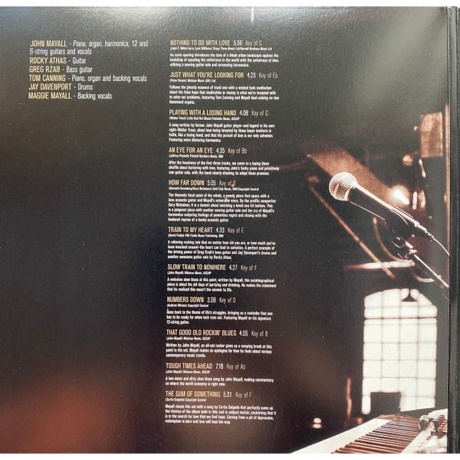John Mayall - Tough (coloured) (4029759142669) виниловая пластинка - фото 2