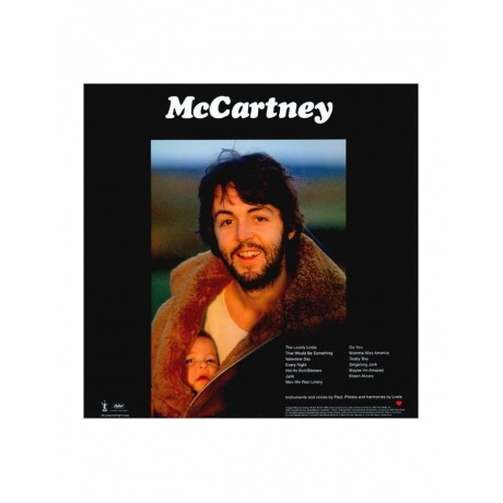 0602557567557, Виниловая пластинка McCartney, Paul, McCartney - фото 2