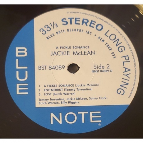 Jackie McLean - A Fickle Sonance (0602508503207) виниловая пластинка - фото 4
