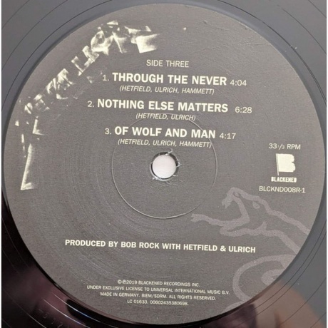 Metallica - Metallica (0602508507083) виниловая пластинка - фото 5