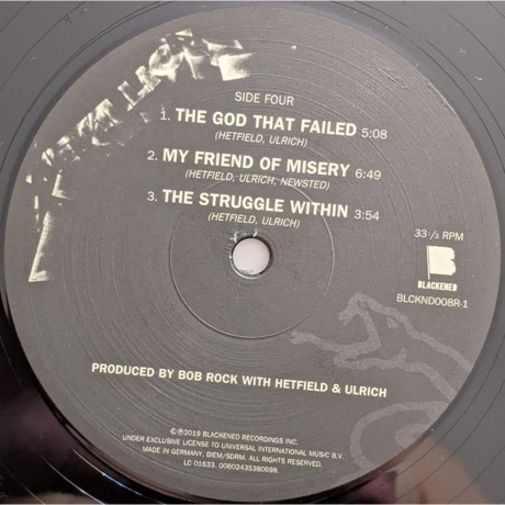 Metallica - Metallica (0602508507083) виниловая пластинка - фото 6