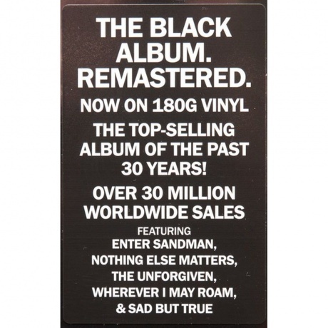 Metallica - Metallica (0602508507083) виниловая пластинка - фото 9