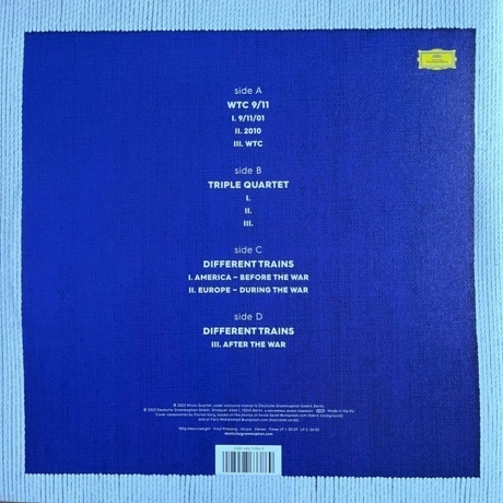 Mivos Quartet - Reich: The String Quartets (0028948633869) виниловая пластинка - фото 2