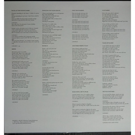 Motorhead - Another Perfect Day (5414939640810) виниловая пластинка - фото 4