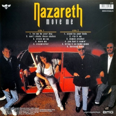 Nazareth - Move Me (Red) (4050538801354) виниловая пластинка - фото 3