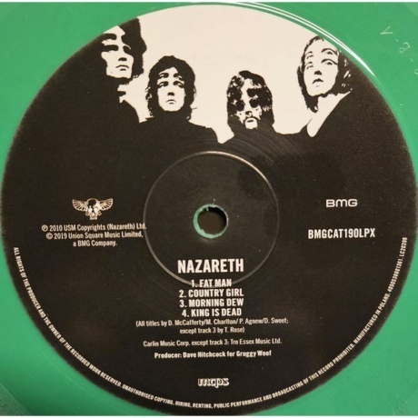 Nazareth - Nazareth (coloured) (4050538801361) виниловая пластинка - фото 4
