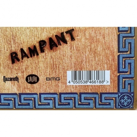 Nazareth - Rampant (Blue) (4050538801422) виниловая пластинка - фото 4