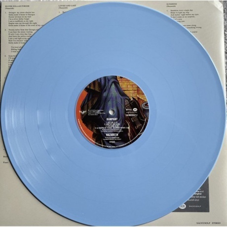 Nazareth - Rampant (Blue) (4050538801422) виниловая пластинка - фото 8