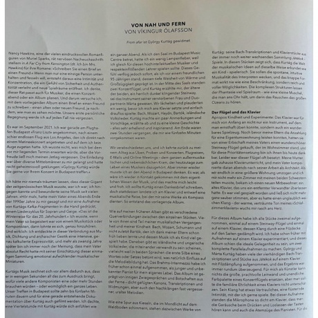 Vikingur Olafsson - From Afar (0028948616824) виниловая пластинка - фото 10