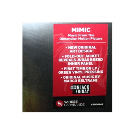 0888072407602, Виниловая пластинка OST, Mimic (Marco Beltrami) (coloured) - фото 3